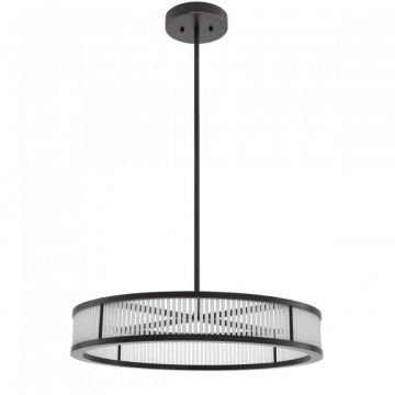 Lustra LED dimabila suspendata design elegant Thibaud S, bronz