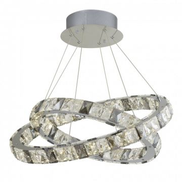 Lustra LED moderna suspendata Optica 4812-2CC SRT