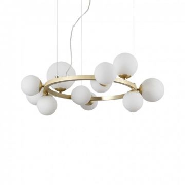 Lustra moderna cu 11 surse de lumina PERLAGE SP11 OTTONE