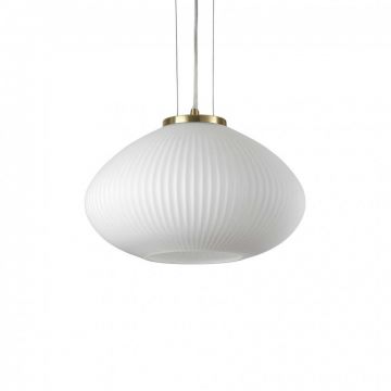 Lustra moderna din sticla PLISSE' SP1 D35 OTTONE
