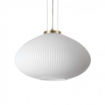 Lustra moderna din sticla PLISSE' SP1 D45 OTTONE