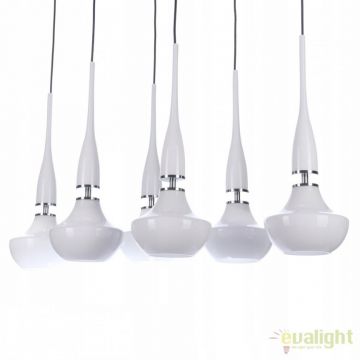 Lustra moderna Tasos 6 white