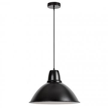 Lustra, Pendul design industrial Wilbour negru