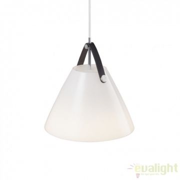 Lustra / Pendul design nordic Strap 27 alb opal 84313001 DFTP