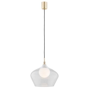 Lustra / Pendul modern design scandinav IRUN Ã˜30cm transparent