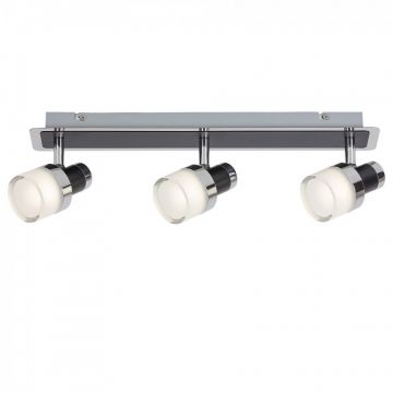 Lustra / Plafoniera LED cu 3 spoturi pentru baie IP44 Harold