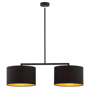 Lustra suspendata moderna KARIN 2L negru