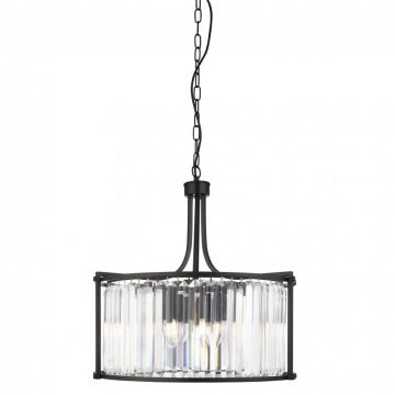 Lustra traditionala stil clasic Victoria negru 8295-5BK SRT