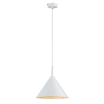 Pendul design industrial Jarod alb