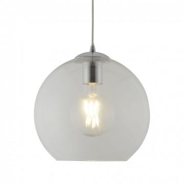 Pendul design modern Ã˜25cm Balls crom/ clar 1621CL SRT