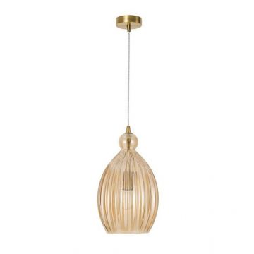 Pendul design modern LINGUA champagne NVL-9988383
