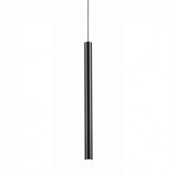 Pendul LED design minimalist LOYA, negru-pearl black