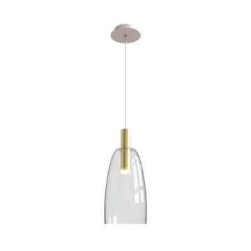 Pendul LED design modern Light auriu mat
