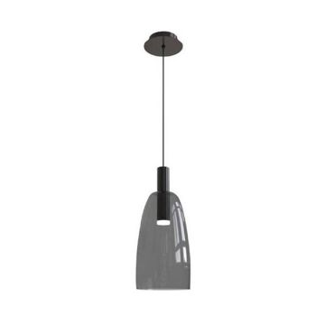 Pendul LED design modern Light negru nisipos