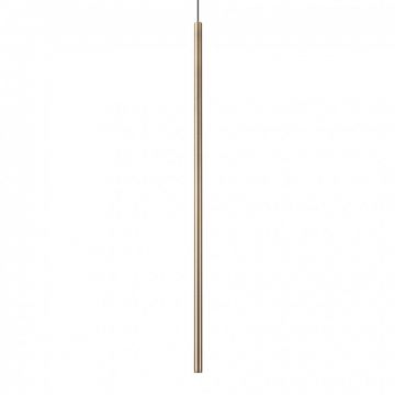 Pendul LED design tubular FILO SP1 OTTONE