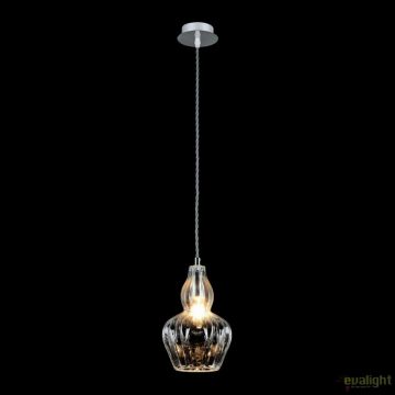 Pendul modern din sticla Eustoma, transparent MYMOD238-PL-01-TR