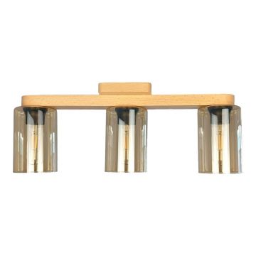 Plafoniera clasica fabricata manual SIENA YELLOW
