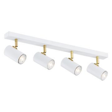 Plafoniera cu 4 spoturi design minimalist LAGOS alba