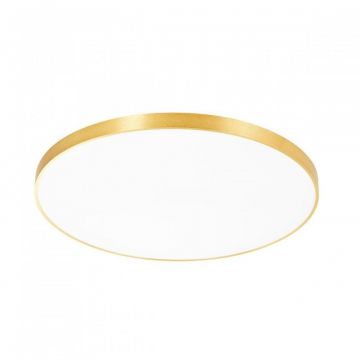 Plafoniera LED moderna SIERRA auriu, diametru 80cm