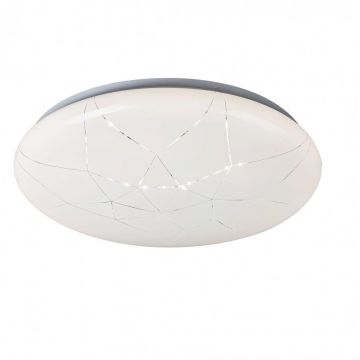 Plafoniera LED slim cu telecomanda Damien Ã˜39cm