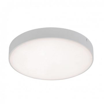 Plafoniera LED slim de exterior IP44 Tartu alb Ã˜30cm