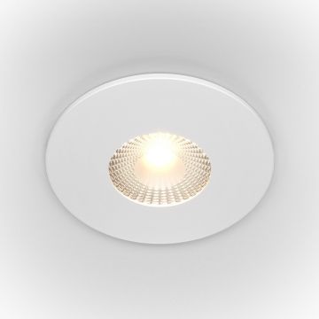 Spot LED incastrabil design tehnic Zen alb