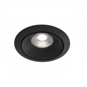 Spot LED incastrabil dimabil design tehnic Yin negru