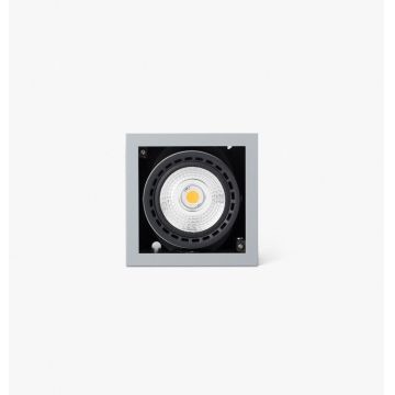 Spot LED incastrabil MINI COLIN-1 Grey recessed 18-25W 3000K 56Â°