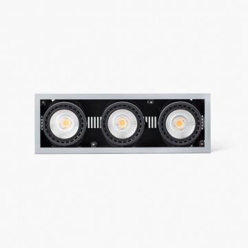 Spot LED incastrabil MINI COLIN-3 Grey recessed CRI95 54-75W 2700K 20Â°