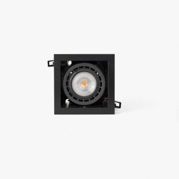 Spot LED incastrabil NANO COLIN-1 Black recessed with frame 7-13W 2700K 56Â°