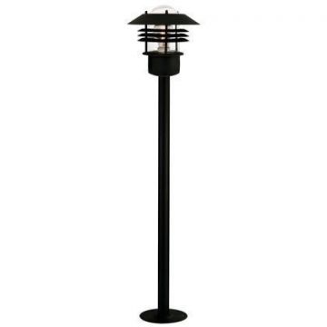 Stalp exterior H-92cm, IP54 Vejers negru 25118003NL