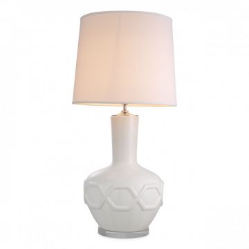 Veioza din portelan, Lampa de masa ultra-chic Lambert, H-112cm