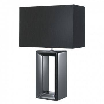 Veioza / Lampa de masa decorativa design elegant Mirror EU1610BK SRT