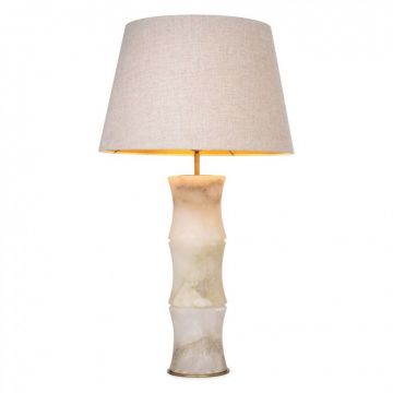 Veioza, lampa de masa design LUX Bonny, alabastru 116217 HZ