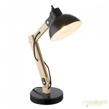 Veioza / Lampa de masa moderna Tongariro negru 21504 GL