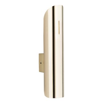 Aplica de perete cu iluminat up/down AKRON aurie