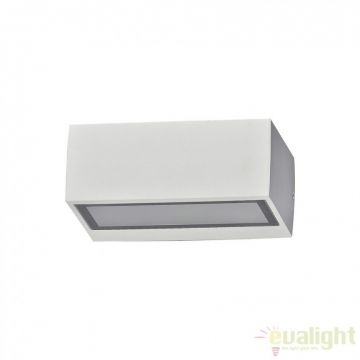 Aplica de perete exterior cu protectie IP44 TWIN AP1 BIG BIANCO 115351