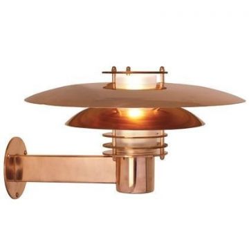 Aplica de perete exterior IP44 Phoenix cupru 24381030NL