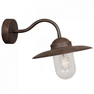Aplica de perete exterior IP54 Luxembourg ruginiu 22671009NL