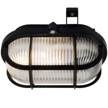Aplica de perete, Plafonier exterior IP44 Skotlampe negru 17051003NL