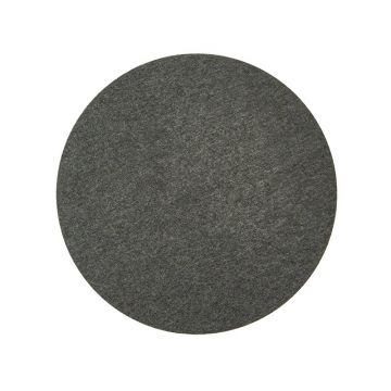Aplica LED ambientala design circular ACOUSTIC D-24cm gri