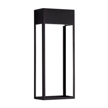 Aplica LED iluminat ambiental perete exterior IP65 MOBY negru