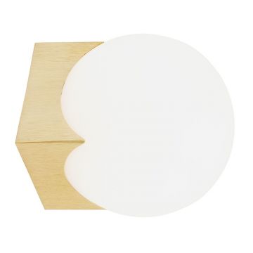 Aplica moderna minimalista AUSTIN auriu/alb