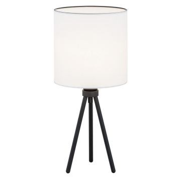 Lampa de masa cu trepied design elegant HILARY alba