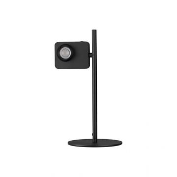 Lampa de masa LED cu spot directionabil stil minimalist KEDROS negru