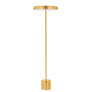 Lampa de podea LED design modern VETRO auriu, D-40cm
