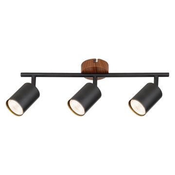 Lustra aplicata 3L design industrial Edmund negru