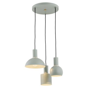 Lustra cu 3 pendule design minimalist SINES salvie