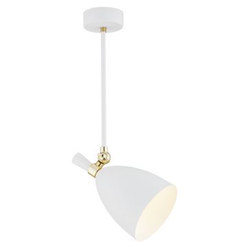 Lustra directionabila design modern CHARLOTTE alb