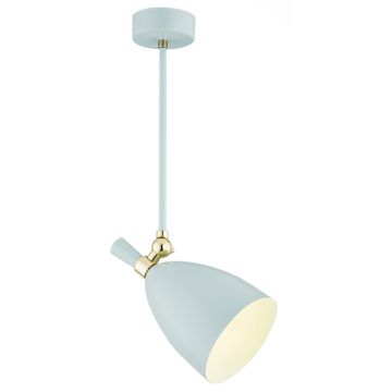 Lustra directionabila design modern CHARLOTTE albastru deschis
